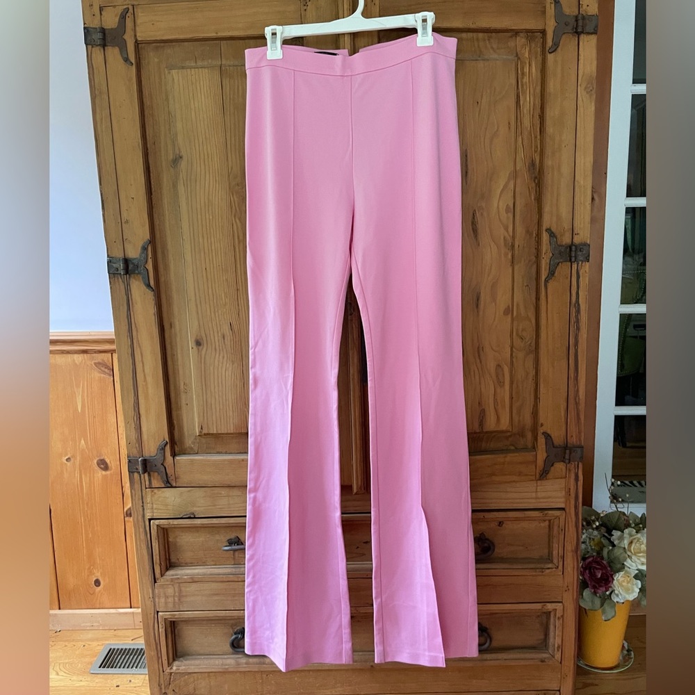Barbie pants 🩷 NWOT Pinko High waisted pink stretch trouser